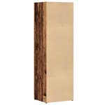 vidaXL Bibliothèque vieux bois 36x30x114 cm bois d'ingénierie