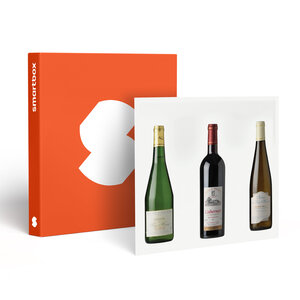 SMARTBOX - Coffret Cadeau Coffret de 3 bouteilles de vin du Pays nantais livré à domicile -  Gastronomie