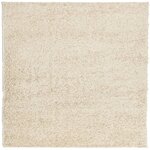 vidaXL Tapis shaggy PAMPLONA poils longs moderne doré 160x160 cm