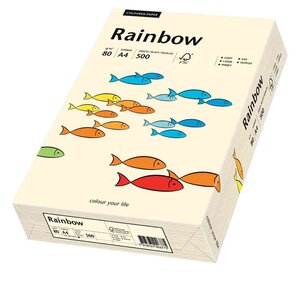 Ramette de 500 feuilles papier multifonction Rainbow A4 80 g Chamois clair PAPYRUS