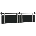 vidaXL Tête de lit suspendue Gris nuage Tissu