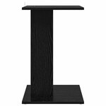 vidaXL Table d'appoint Chêne noir 45 x 40 x 62 5 cm Bois d'ingénierie