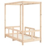 vidaXL Cadre de lit pour enfant 70x140 cm bois de pin massif