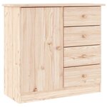 vidaXL Buffet ALTA 77x35x73 cm bois massif de pin
