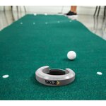 Sklz aide à la précision de putting de golf putt pocket gris