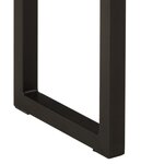 vidaXL Table console à live edge 105x33x76 cm bois de manguier massif