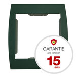 Support grillage rigide & palissade vert mat sablé ral 6005ms