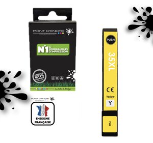 35XL - Cadenas - JAUNE - Grande capacité