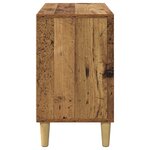 vidaXL Maison pour chat Bois ancien 51 x 30 x 52 cm Bois d'ingénierie