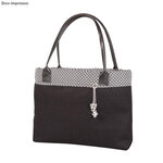 Anse de sac cuir synthétique noir
