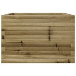 vidaXL Jardinière 70x70x45 5 cm bois de pin imprégné