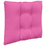 vidaXL Coussin de canapé d'extérieur 3 Pièces Rose Polyester