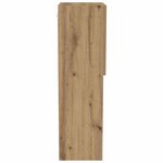 vidaXL Meuble TV chêne artisanal 40.5 x 30 x 102 cm Bois d'ingénierie
