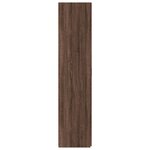 vidaXL Buffet haut chêne marron 80x42 5x185 cm bois d'ingénierie