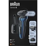 Braun series 6 60-b7200cc tondeuse barbe - autonomie 50min - technologie sensoflex