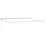 vidaXL Auvent rétractable automatique bordeaux 400x300 cm