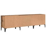 vidaXL Meuble TV Bois ancien 150 x 30 x 44.5 cm Bois d'ingénierie