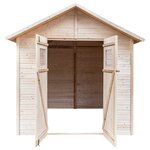 vidaXL Maison 226 x 248 x 218 cm Bois d'ingénierie