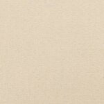 vidaXL Tête de lit avec oreilles Crème 103x16x118/128 cm Tissu