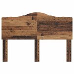 vidaXL Tête de lit Bois Ancien 140 cm Bois d'ingénierie