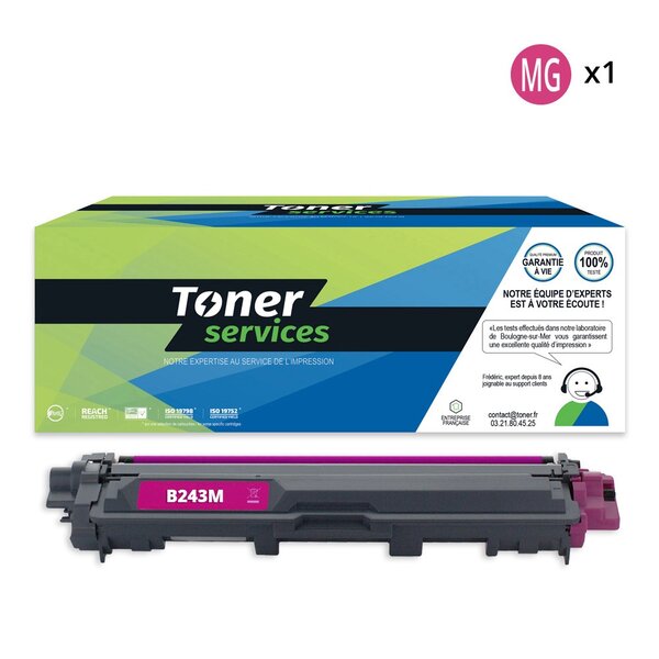 Compatible Brother TN 243M Magenta