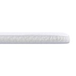 vidaXL Coussins de Matelas Blanc 200 x 200 cm Polyester sans colle