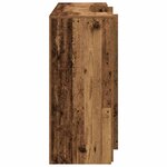 vidaXL Bureau de réception vieux bois 180x50x103 5cm bois d'ingénierie