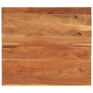 vidaXL Dessus de table 100x80x3 8cm rectangulaire bois massif d'acacia