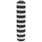 vidaXL Filet brise-vue anthracite et blanc 1 2x10 m PEHD 195 g/m²