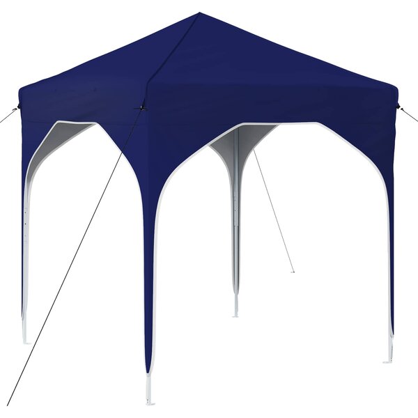 vidaXL Tente de fête pop-up 194 x 194 x 245 cm Bleu