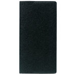 Agenda Italnote B + Répert. Couv Plast Grainée noir 8,8 x 17 cm QUOVADIS
