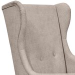 vidaXL Fauteuil Beige ARES
