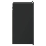 vidaXL Armoire Murale Noir 59 x 31 x 64 cm Bois d'ingénierie