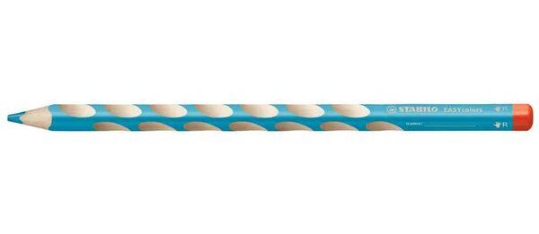 Crayons de couleur EASYcolors, pour droitiers, bleu STABILO