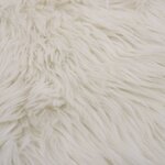 vidaXL Tapis 60 x 90 cm Peau de mouton synthétique Blanc
