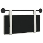 vidaXL Tête de lit suspendue Blanc Simili cuir