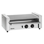 Grill pour saucisses hot dog à rouleaux - bartscher -  - acier inoxydable 600x320x230mm