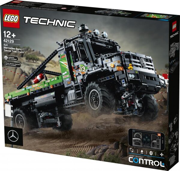 42129 ® Technic Le camion d essai 4x4 Mercedes Benz Zetros telecommande