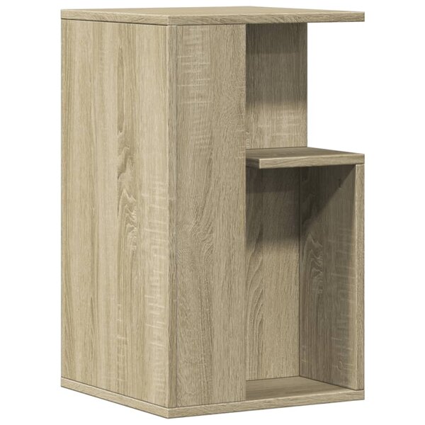 vidaXL Table d'appoint chêne sonoma 35x35x60 cm bois d'ingénierie