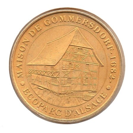 Mini médaille monnaie de paris 2007 - maison de gommersdorf