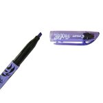 Surligneur frixion light effaçable pointe biseau 3 8 mm violet x 12 pilot