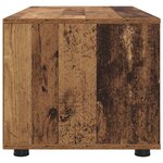 vidaXL Meuble TV Bois Ancien 100 x 48 x 43 cm Bois d'ingénierie