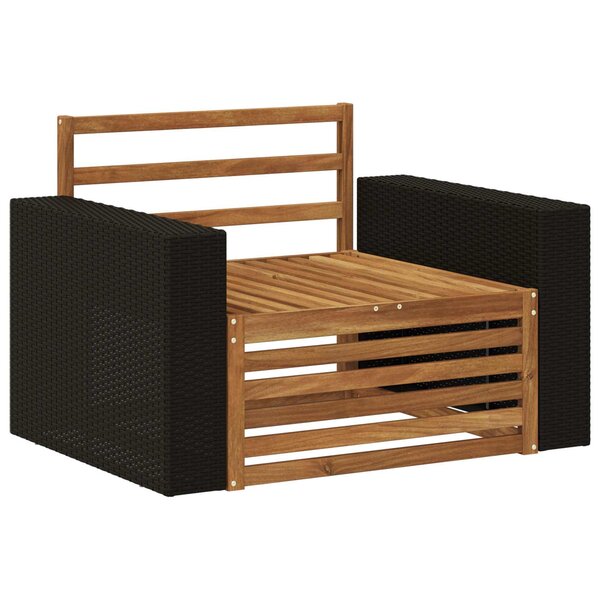 vidaXL Sofa de milieu extérieur Naturel