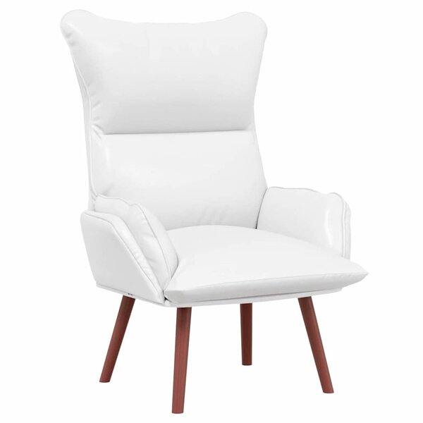 vidaXL fauteuil Blanc 69 x 74 x 93 cm Cuir artificiel