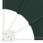 vidaXL Écran de confidentialité pour balcon Vert foncé 210 x 210 cm