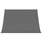 vidaXL Auvent rétractable anthracite 250x150 m tissu et acier