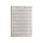 Carnet Calendrier Perpétuel Anniversaires - Chacha - Sakura Oiseau Modèle 1