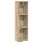 vidaXL Armoire murale de salle de bain Chêne Sonoma 20 x 14 x 70 cm