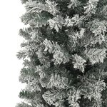 vidaXL Arche de sapin de Noël à flocons de neige 240 cm