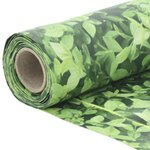 vidaXL Écran d'intimité de balcon aspect de plante vert 400x90 cm PVC